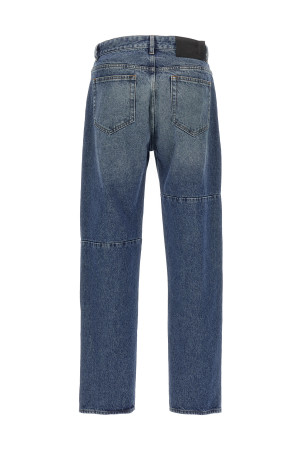 Джинси з асиметричним швом Синій MM6 MAISON MARGIELA SH0LA0009M30018965 Джинси з асиметричним швом Синій MM6 MAISON MARGIELA SH0LA0009M30018965