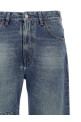 Джинси з асиметричним швом Синій MM6 MAISON MARGIELA SH0LA0009M30018965 Джинси з асиметричним швом Синій MM6 MAISON MARGIELA SH0LA0009M30018965