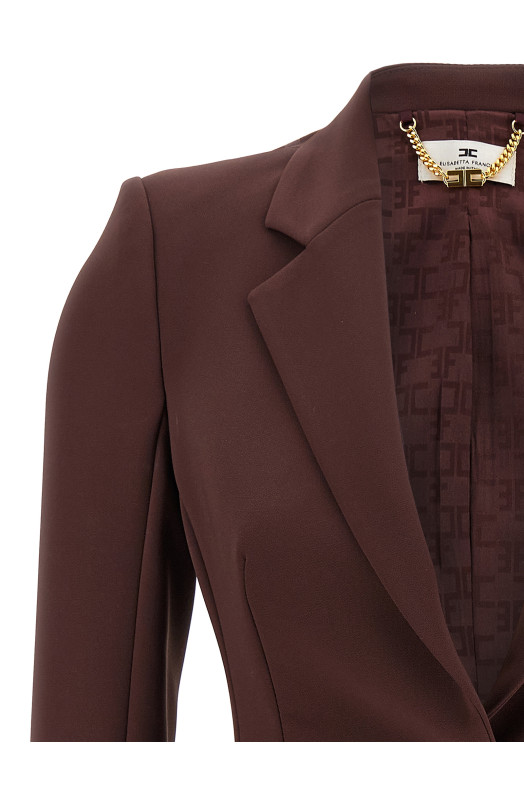 Jewel strap blazer Purple Jewel strap blazer Purple