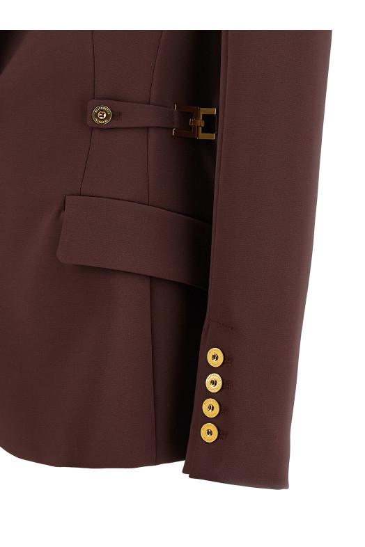 Jewel strap blazer Purple Jewel strap blazer Purple