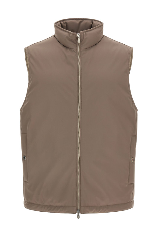Padded vest Beige Padded vest Beige