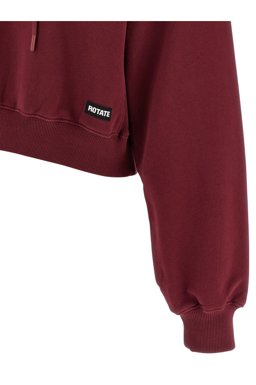 'Terry Back' hoodie Bordeaux 'Terry Back' hoodie Bordeaux
