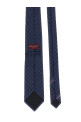 'Double G' tie Blue