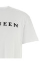 Flocked 'McQueen' T-shirt Black-grey