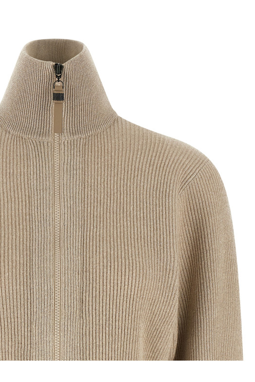 BRUNELLO CUCINELLI 'Sparkling' кардиган Бежевый M1E224716CEF37