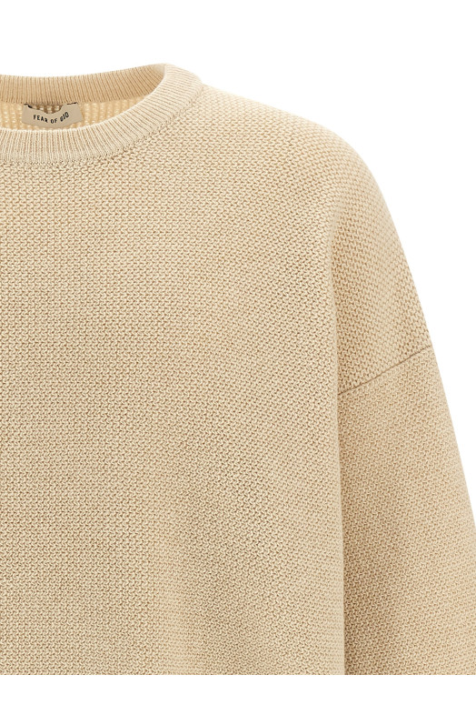 Вовняний светр Бежевий FEAR OF GOD FG25FW20205LAWBONE Вовняний светр Бежевий FEAR OF GOD FG25FW20205LAWBONE