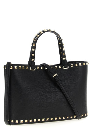 Valentino Garavani «Rockstud» маленька сумка для покупок Чорна W2B0S20VSF0NO Valentino Garavani «Rockstud» маленька сумка для покупок Чорна W2B0S20VSF0NO