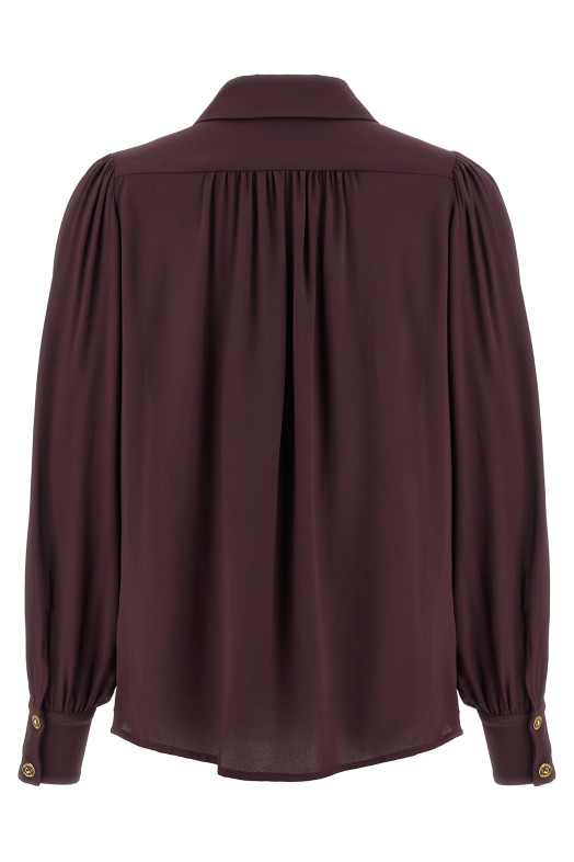 Сорочка з коміром Фіолетова ELISABETTA FRANCHI CA12356E2EA4 Сорочка з коміром Фіолетова ELISABETTA FRANCHI CA12356E2EA4