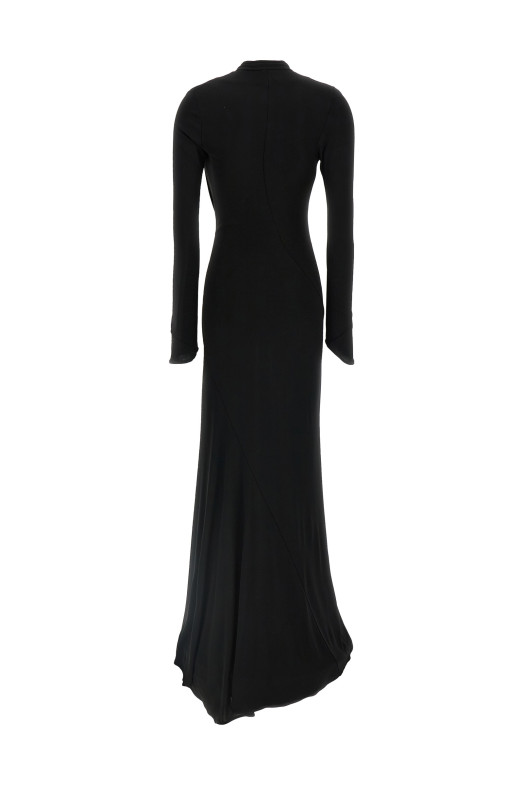 Асиметрична сукня Чорна THE ATTICO 251WCW00243100