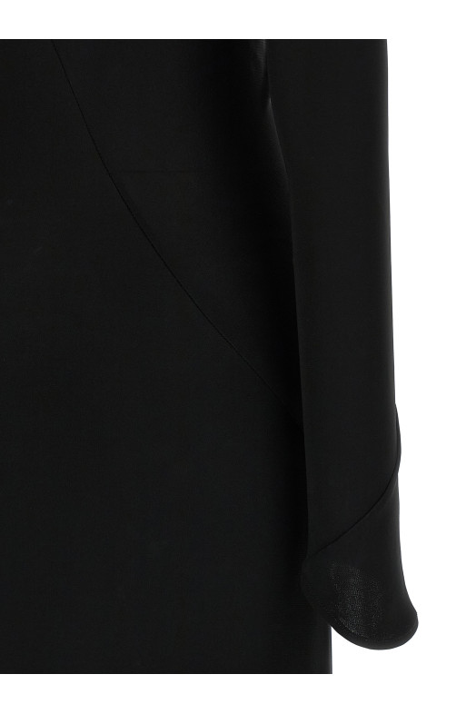 Асиметрична сукня Чорна THE ATTICO 251WCW00243100