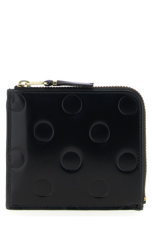 'Polka dots Embossed' wallet Black 'Polka dots Embossed' wallet Black