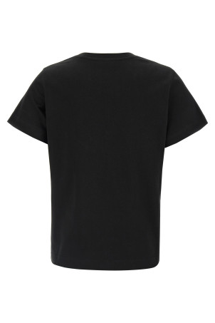 Embroidery t-shirt Black-grey Embroidery t-shirt Black-grey