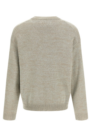 Светр з кучерявим візерунком, бежевий MAISON MARGIELA S50HN0019M13152003F Светр з кучерявим візерунком, бежевий MAISON MARGIELA S50HN0019M13152003F