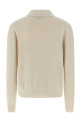 Ribbed cardigan Beige Ribbed cardigan Beige