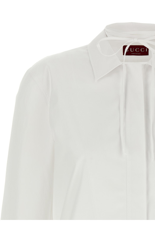 Рубашка Horsebit Белая GUCCI 831912Z8B2P9000 Рубашка Horsebit Белая GUCCI 831912Z8B2P9000