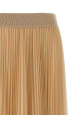 Pleated skirt Beige Pleated skirt Beige