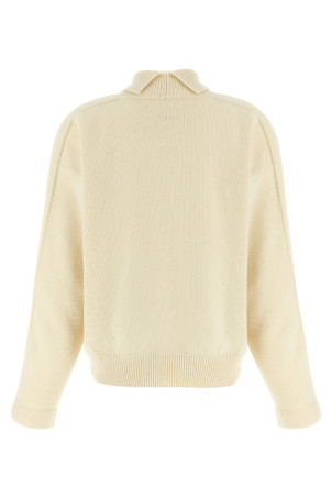 Свитер с высоким воротником Белый JIL SANDER J02GP0228J14804268 Свитер с высоким воротником Белый JIL SANDER J02GP0228J14804268