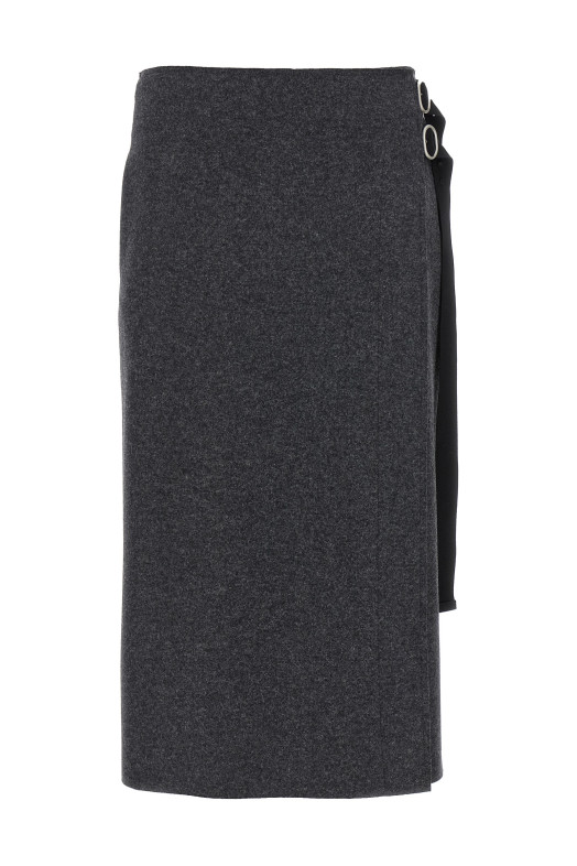 '157' skirt Gray