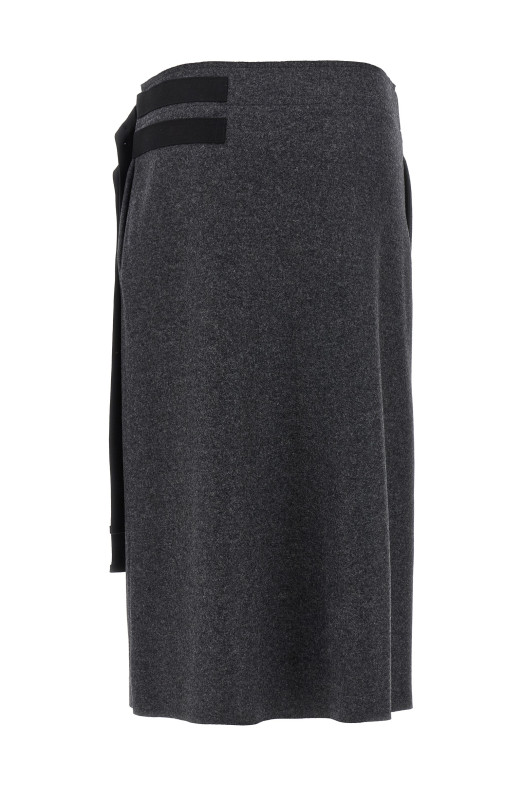 '157' skirt Gray