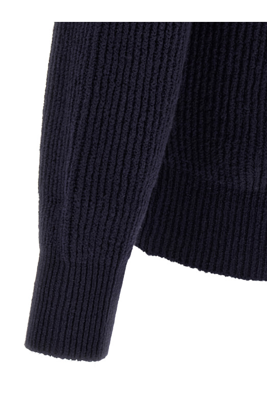 Кардиган з шаленим коміром Синій BRUNELLO CUCINELLI MNI708606C2425 Кардиган з шаленим коміром Синій BRUNELLO CUCINELLI MNI708606C2425