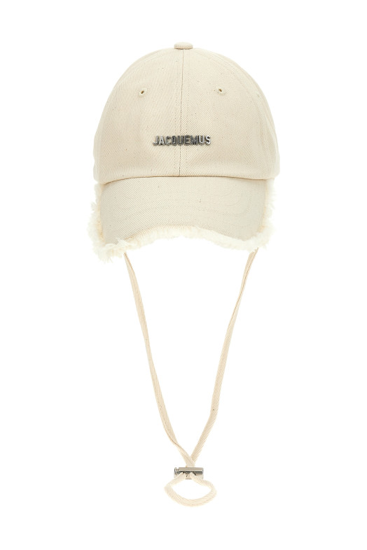JACQUEMUS 'Капелюх Артишок' біла кепка 23EACU00452AW00092110 JACQUEMUS 'Капелюх Артишок' біла кепка 23EACU00452AW00092110
