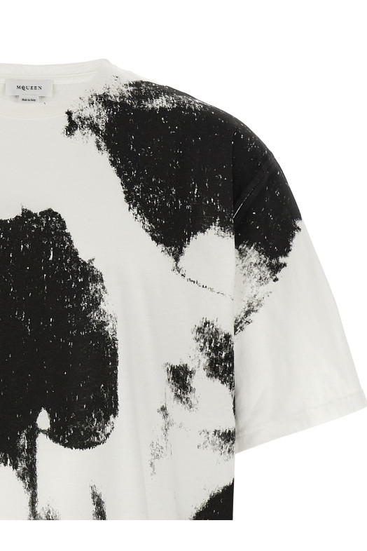 'Skull' T-shirt Black-grey