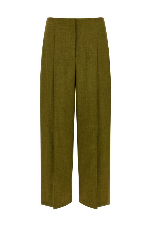 Брюки «Deep Pleat» Зеленые P0605203U86 Брюки «Deep Pleat» Зеленые P0605203U86