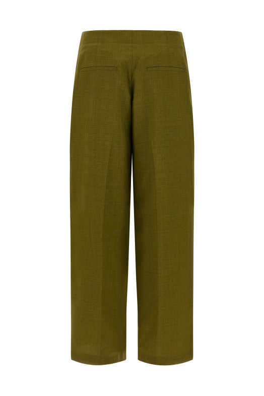 Брюки «Deep Pleat» Зеленые P0605203U86 Брюки «Deep Pleat» Зеленые P0605203U86