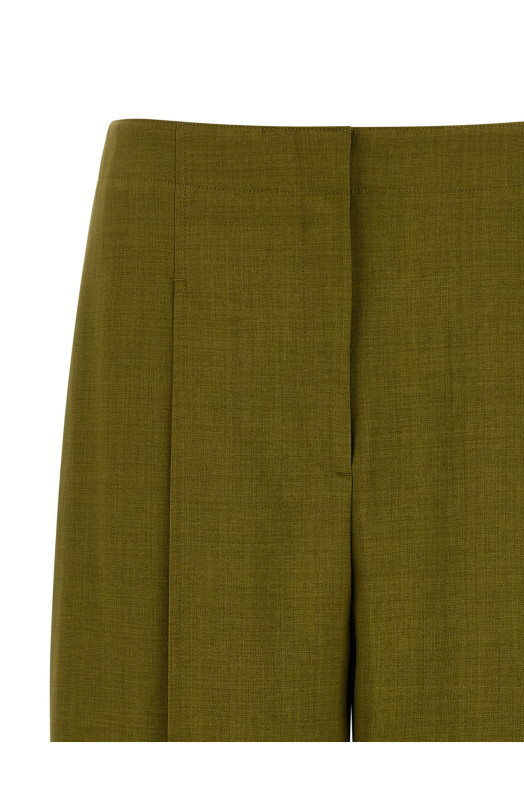 Брюки «Deep Pleat» Зеленые P0605203U86 Брюки «Deep Pleat» Зеленые P0605203U86