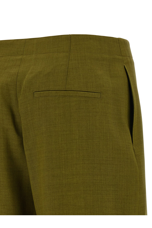 Брюки «Deep Pleat» Зеленые P0605203U86 Брюки «Deep Pleat» Зеленые P0605203U86