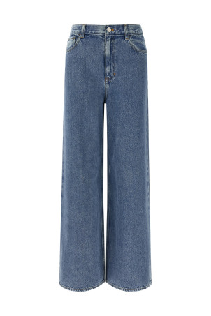 'High-Waisted Wide-Leg' jeans Blue