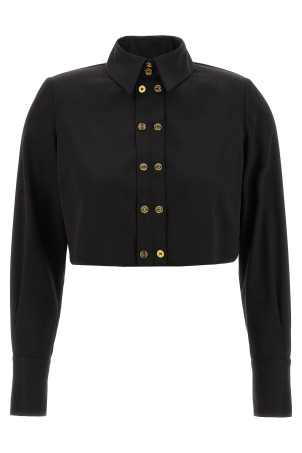 Коротка сорочка Чорна ELISABETTA FRANCHI CA09756E2110 Коротка сорочка Чорна ELISABETTA FRANCHI CA09756E2110