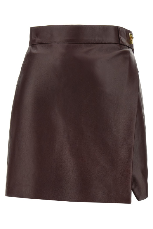 Спідниця з напкою Bordeaux ELISABETTA FRANCHI GP06Z56E2EA4