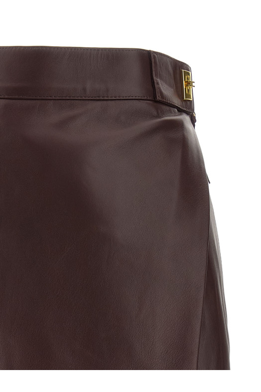 Спідниця з напкою Bordeaux ELISABETTA FRANCHI GP06Z56E2EA4