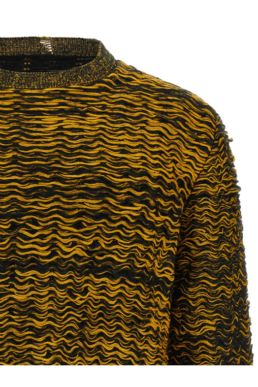 Corrugated texture sweater Multicolor Corrugated texture sweater Multicolor