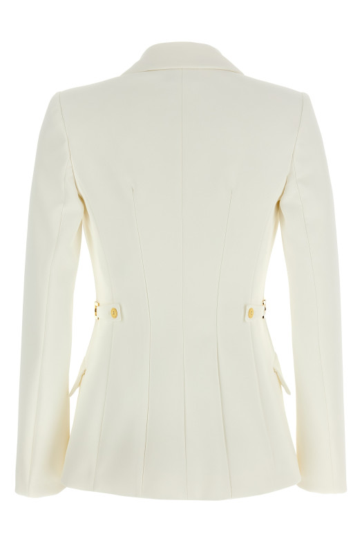 Блейзер с ремешком Jewel White ELISABETTA FRANCHI GI17556E2360 Блейзер с ремешком Jewel White ELISABETTA FRANCHI GI17556E2360