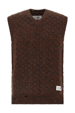 Knitted vest Multicolor Knitted vest Multicolor