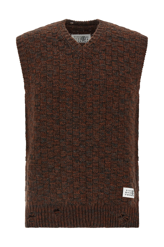 Knitted vest Multicolor Knitted vest Multicolor