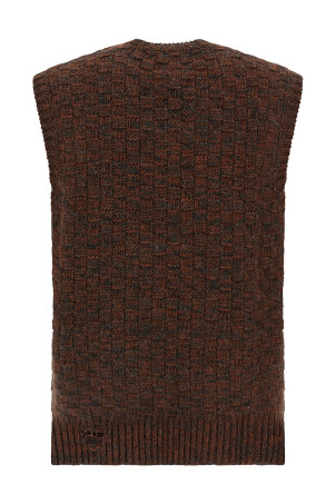 Knitted vest Multicolor Knitted vest Multicolor