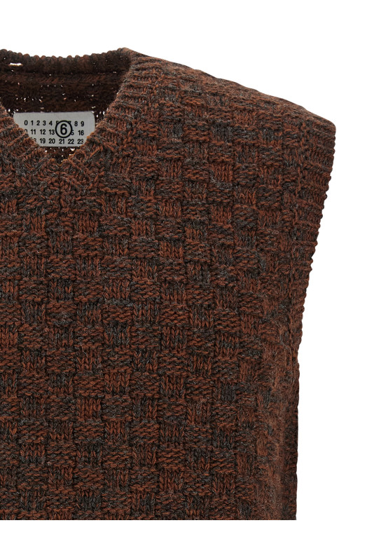 Knitted vest Multicolor Knitted vest Multicolor