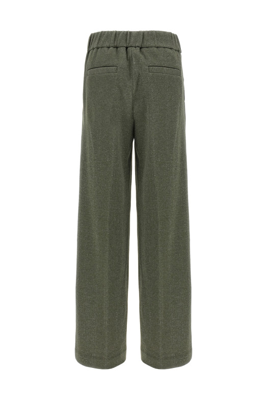 Lurex joggers Green Lurex joggers Green