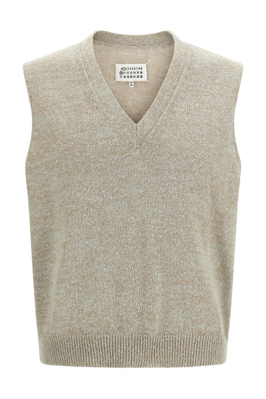 Светр з буклиним в'язанням Beige MAISON MARGIELA S50FB0115M13152003F Светр з буклиним в'язанням Beige MAISON MARGIELA S50FB0115M13152003F