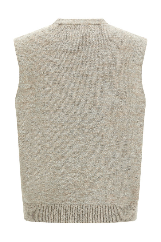 Светр з буклиним в'язанням Beige MAISON MARGIELA S50FB0115M13152003F Светр з буклиним в'язанням Beige MAISON MARGIELA S50FB0115M13152003F