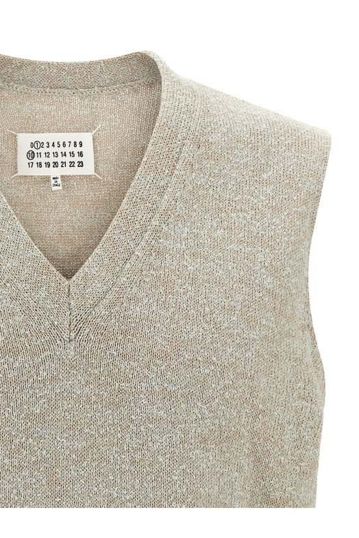Светр з буклиним в'язанням Beige MAISON MARGIELA S50FB0115M13152003F Светр з буклиним в'язанням Beige MAISON MARGIELA S50FB0115M13152003F