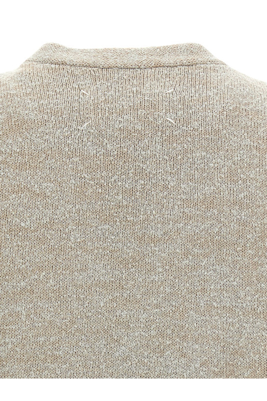 Светр з буклиним в'язанням Beige MAISON MARGIELA S50FB0115M13152003F Светр з буклиним в'язанням Beige MAISON MARGIELA S50FB0115M13152003F