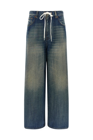 Джинсы с широкими брючинами Синие MM6 MAISON MARGIELA S52LA0262M30017962 Джинсы с широкими брючинами Синие MM6 MAISON MARGIELA S52LA0262M30017962