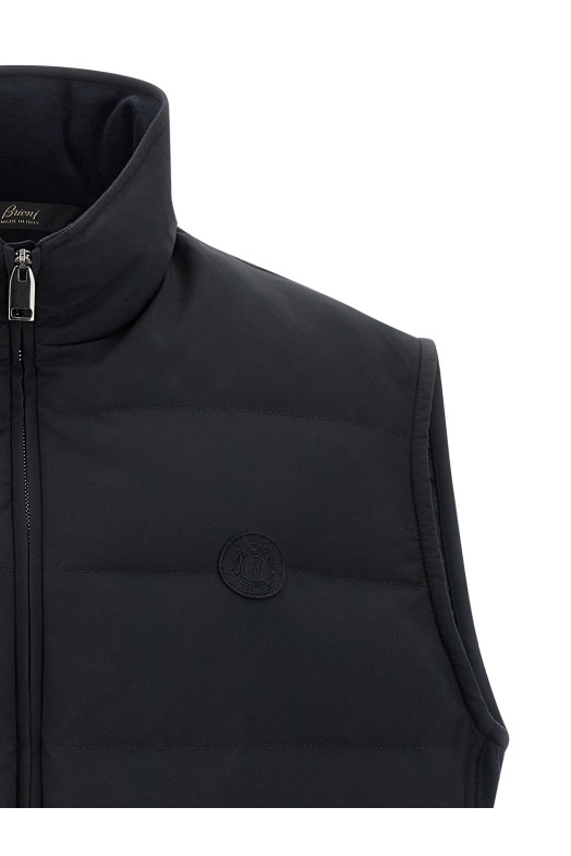 BRIONI 'Golf Capsule' жилетка синя SWLV0LPA9064000 BRIONI 'Golf Capsule' жилетка синя SWLV0LPA9064000