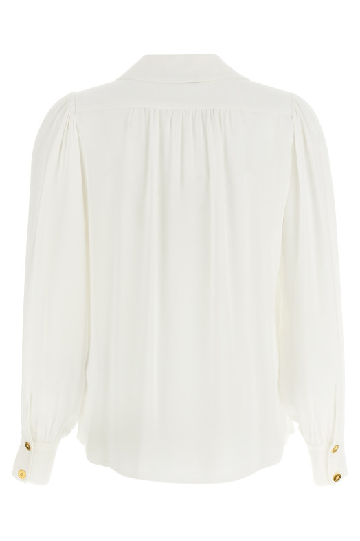 Рубашка с воротником Белая ELISABETTA FRANCHI CA12356E2360 Рубашка с воротником Белая ELISABETTA FRANCHI CA12356E2360