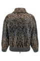 'Dazzling Dégradé Embroidery' cardigan Gray 'Dazzling Dégradé Embroidery' cardigan Gray