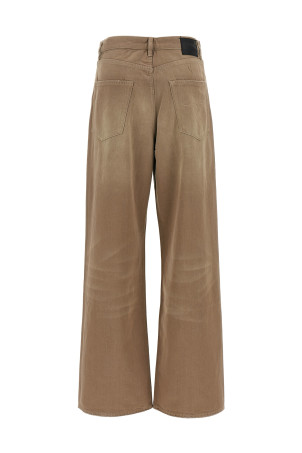Джинси «Damon Pleated» коричневі R13W3147D326ASAWDUST Джинси «Damon Pleated» коричневі R13W3147D326ASAWDUST